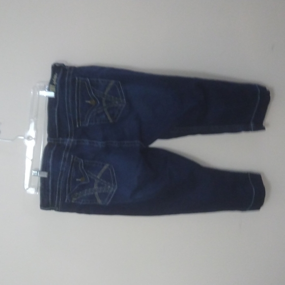 NICOLE COMPANY KUT BLUE JEANS SIZE 20W CAPRIS - Picture 5 of 8